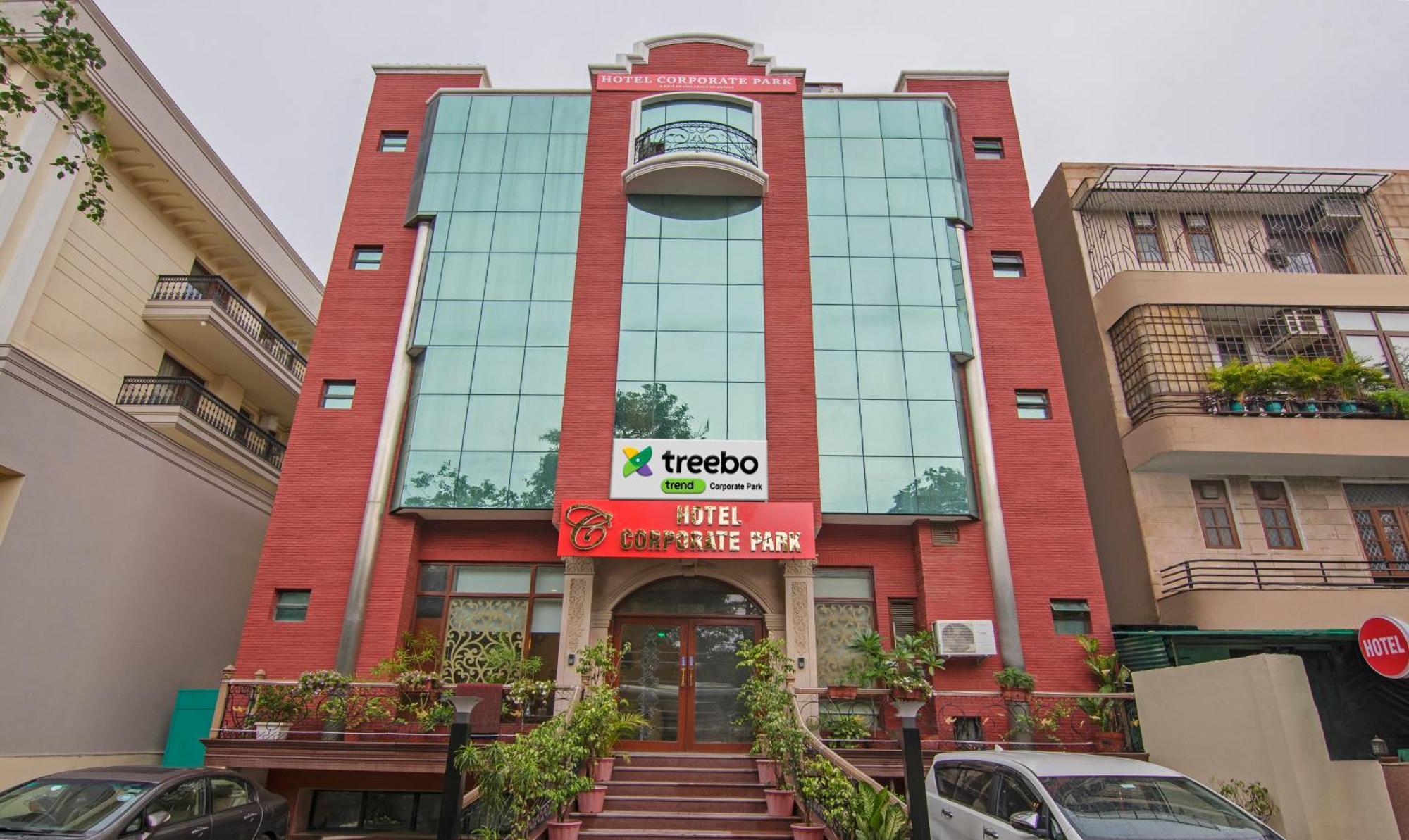 Treebo Corporate Park Hotel New Delhi Exterior foto